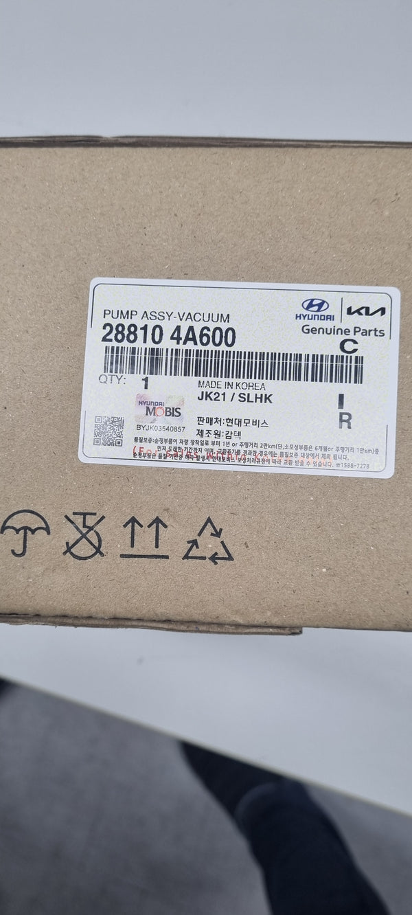 288104A600-PUMP ASSY-VACUUM