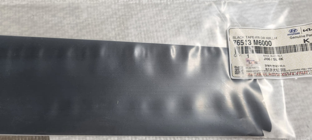 76513M6000-BLACK TAPE-FR DR RR LH