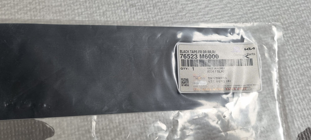 76523M6000-BLACK TAPE-FR DR RR RH