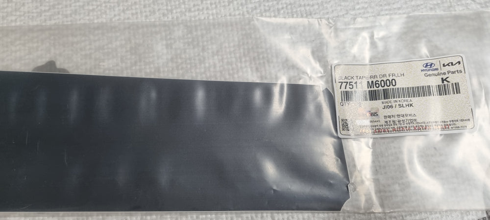 77511M6000-BLACK TAPE-RR DR FR LH