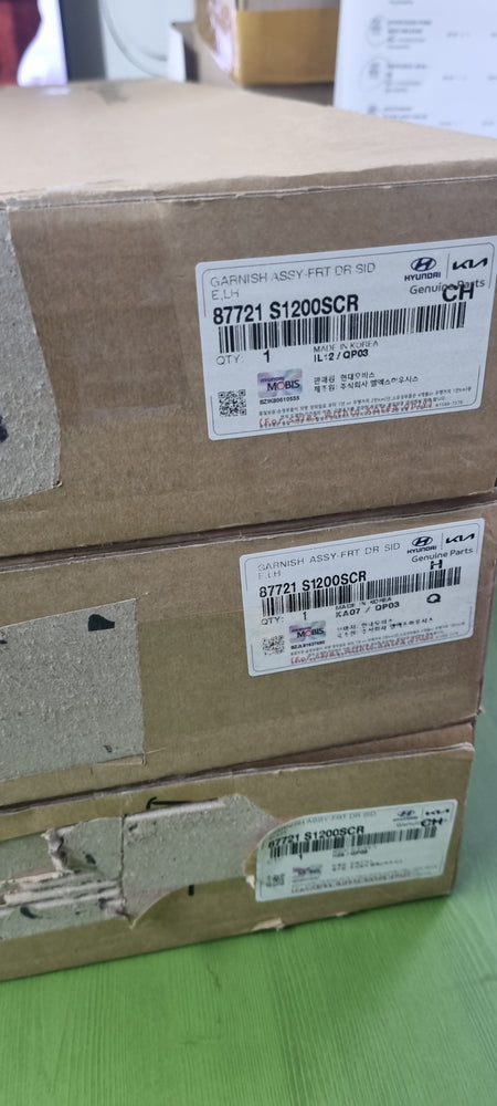 87721S1200SCR-GARNISH ASSY-FRT DR SIDE LH