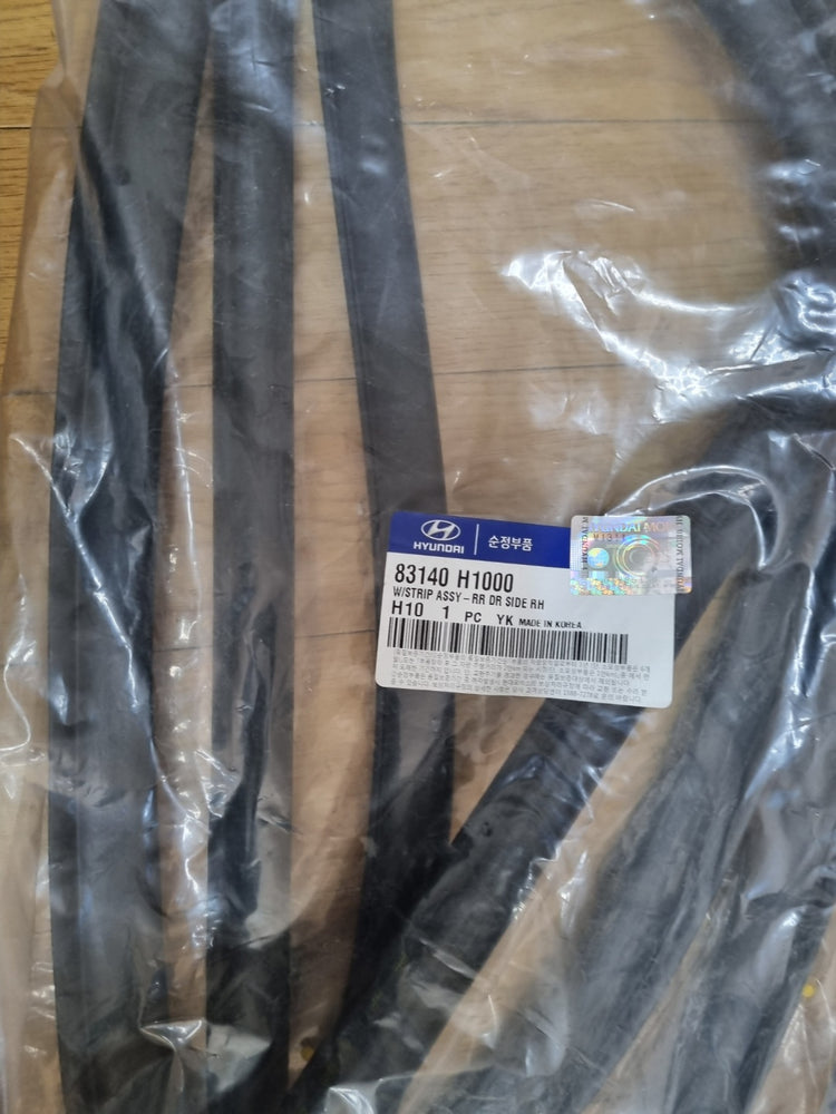 83140H1000-W/STRIP ASSY-RR DR SIDE RH