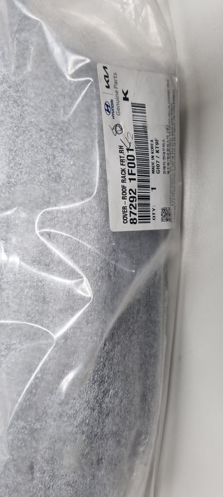 872921F001-COVER-ROOF RACK FR RH