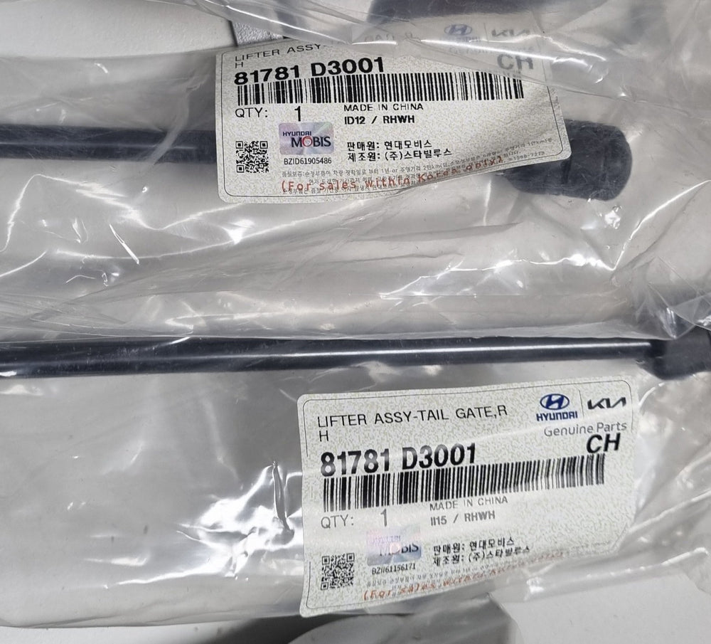 81781D3001-LIFTER ASSY-TAIL GATE RH