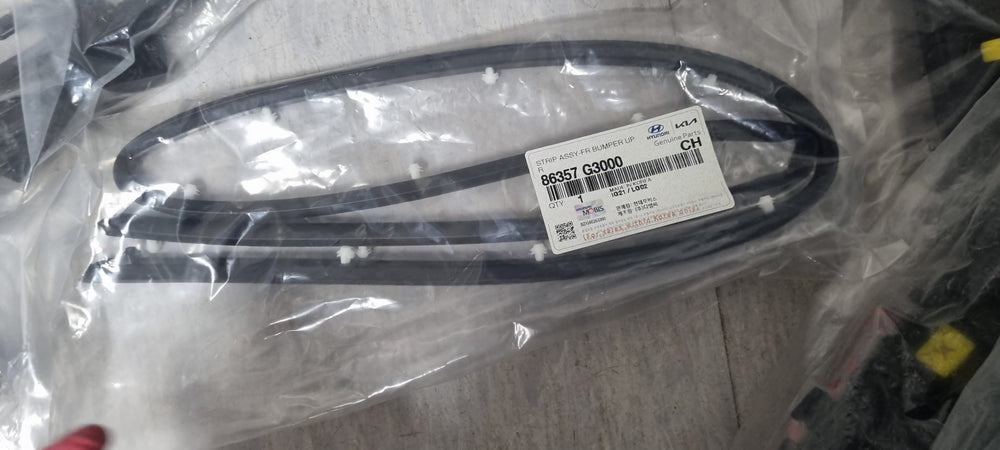 86357G3000-STRIP ASSY-FR BUMPER UPR