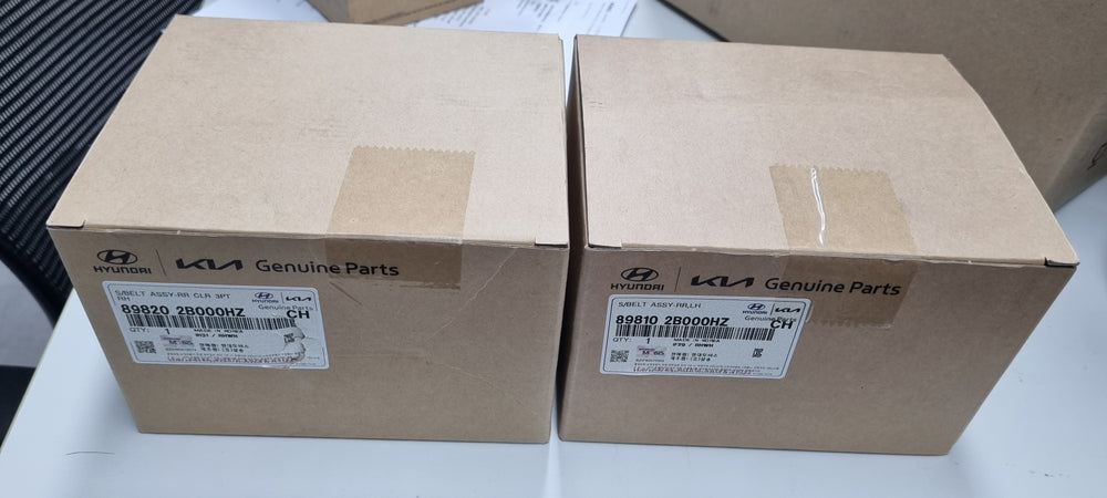 898202B000HZ-S/BELT ASSY-RR CLR 3PT RH