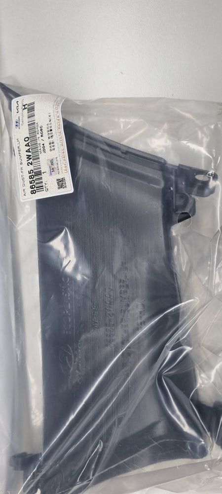 865852WAA0-AIR DUCT-FR BUMPER LH