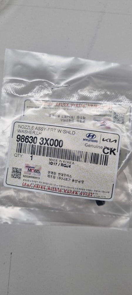986303X000-NOZZLE ASSY-FR W/SHLD WASHER L