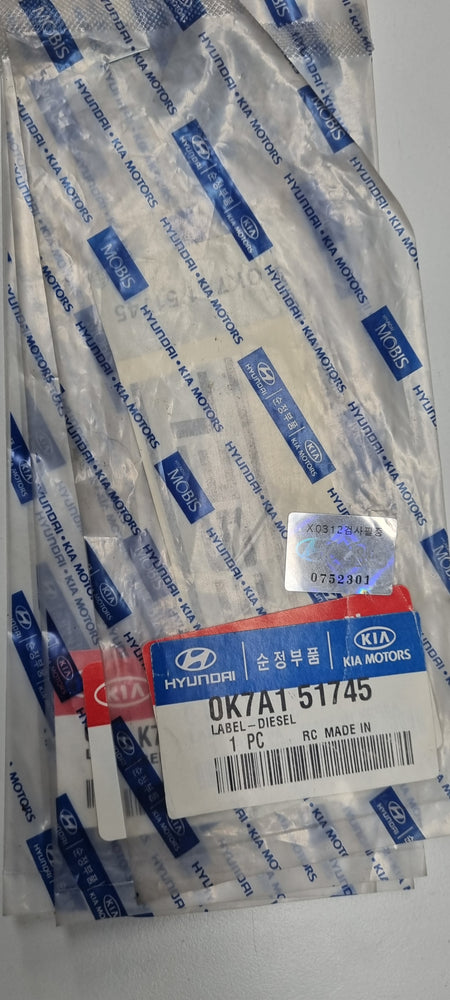 0K7A151745-LABEL-DIESEL