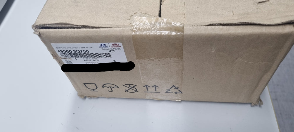 495603Q750-BEARING BRACKET & SHAFT ASSY