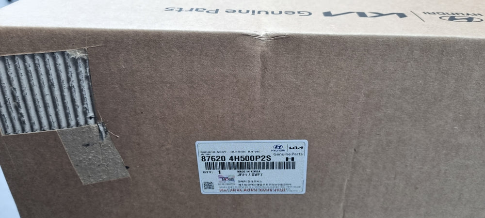 876204H500P2S-MIRROR ASSY-OUTSIDE RR VIEW RH