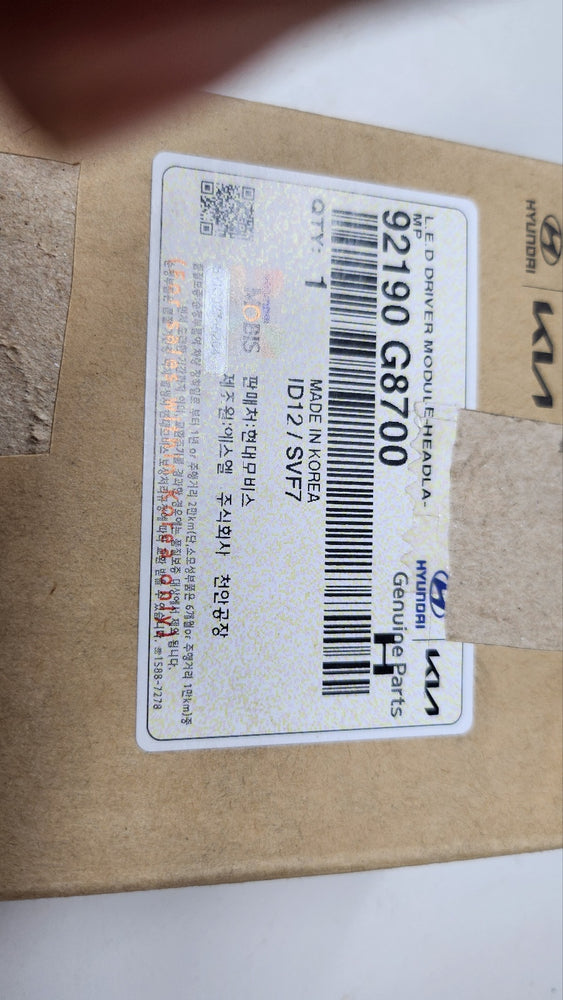 92190G8700-L.E.D DRIVER MODULE-HEADLAMP