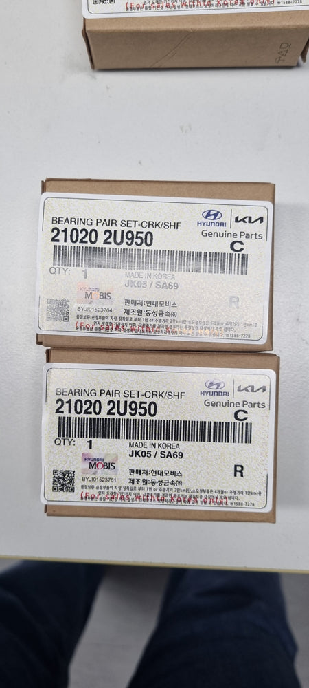 210202U950-BEARING PAIR SET-CRK/SHF