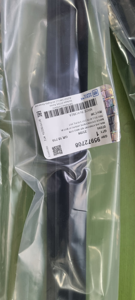 95972708-SEALING STRIP,FRT S/D WDO OTR