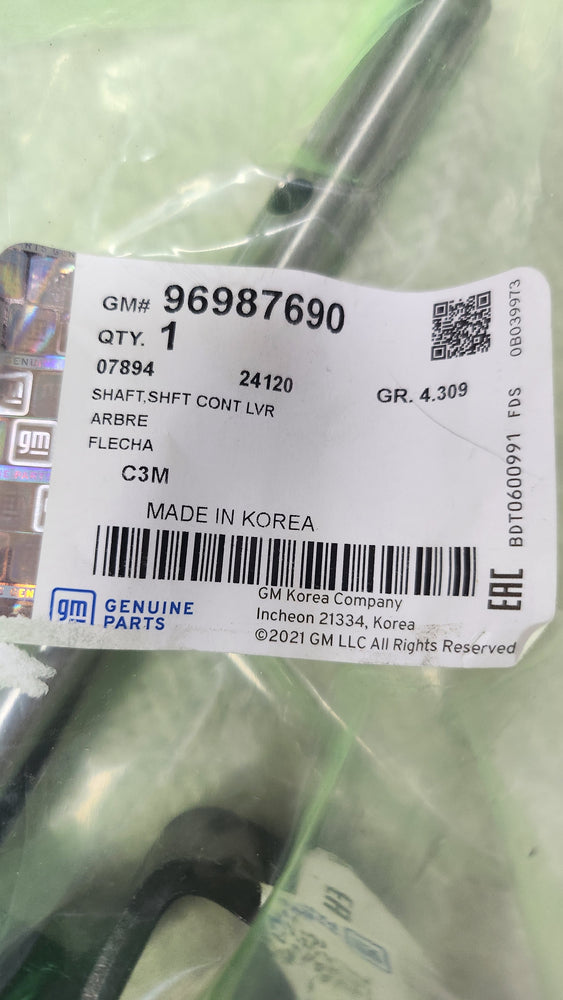 96987690-SHAFT,SHFT CONT LVR