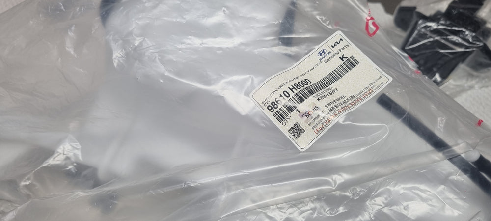98610H8000-RESERVOIR & PUMP ASSY-WASHER