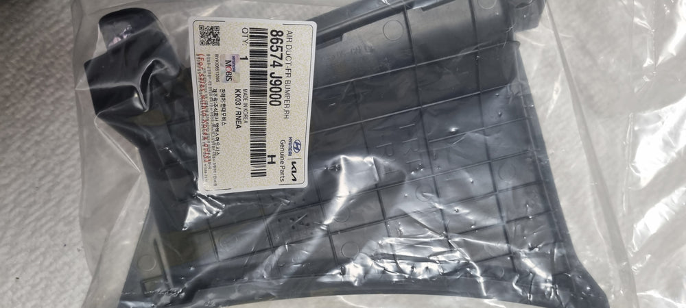 86574J9000-AIR DUCT-FR BUMPER RH